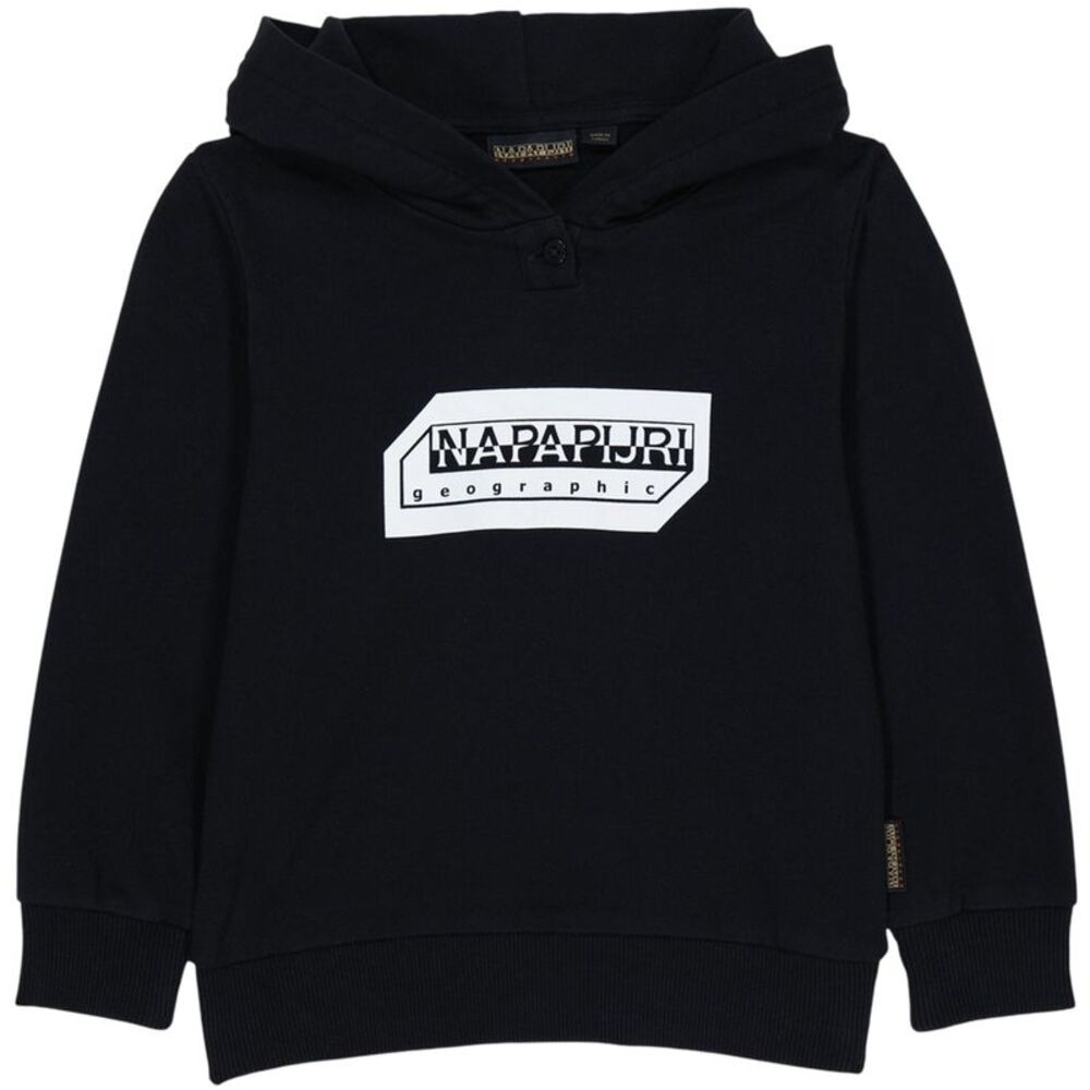 Napapijri Childrens/Kids Kitik Drawstring Hoodie / Black